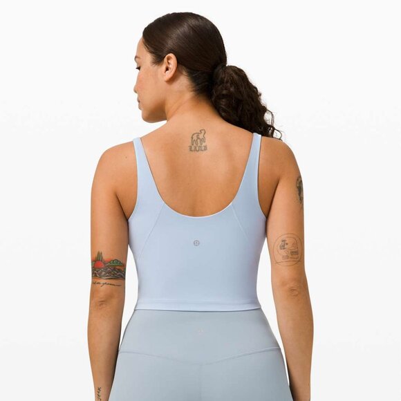 lululemon Align Tank Blue Linen Size 6 - Picture 5 of 5